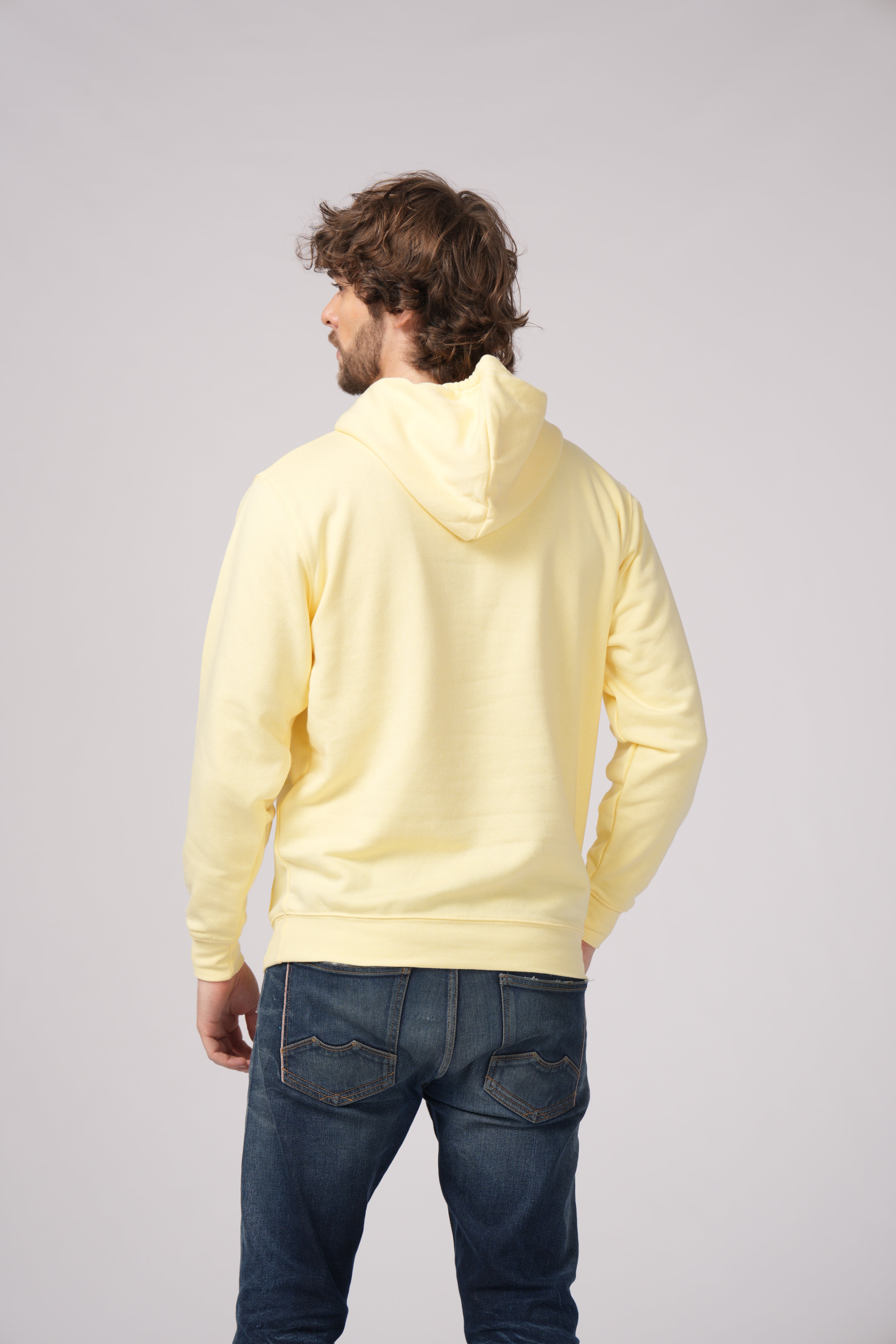 Milltex 717 — Premium Midweight Hoodie with 100% Cotton Print Face