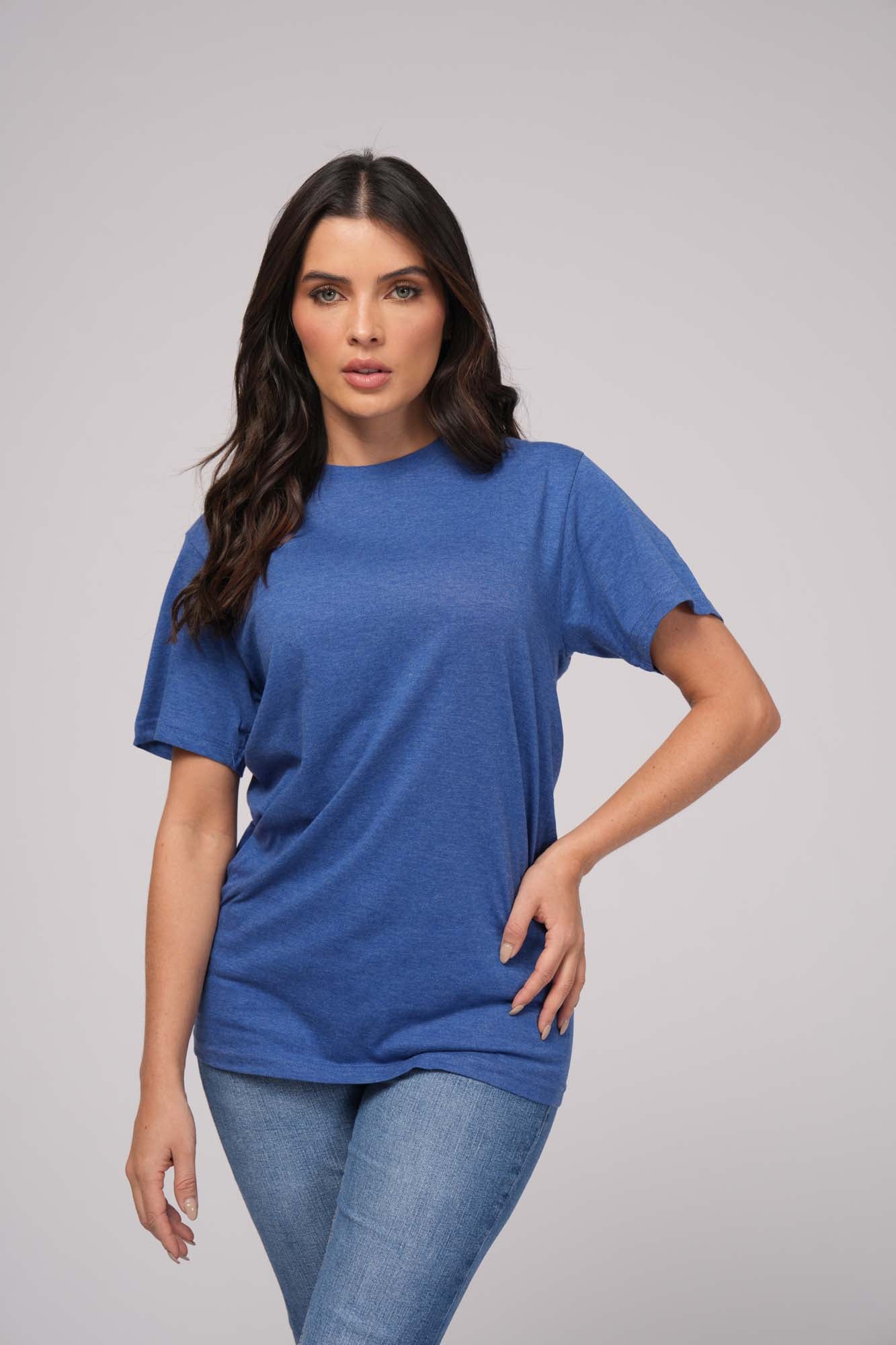 Milltex 900 Unisex Cotton T-Shirt | Lightweight Soft Crew Neck Plain Tee