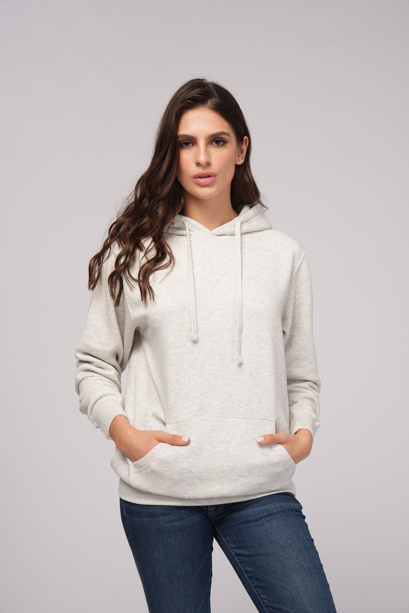 Milltex 717 — Premium Midweight Hoodie with 100% Cotton Print Face