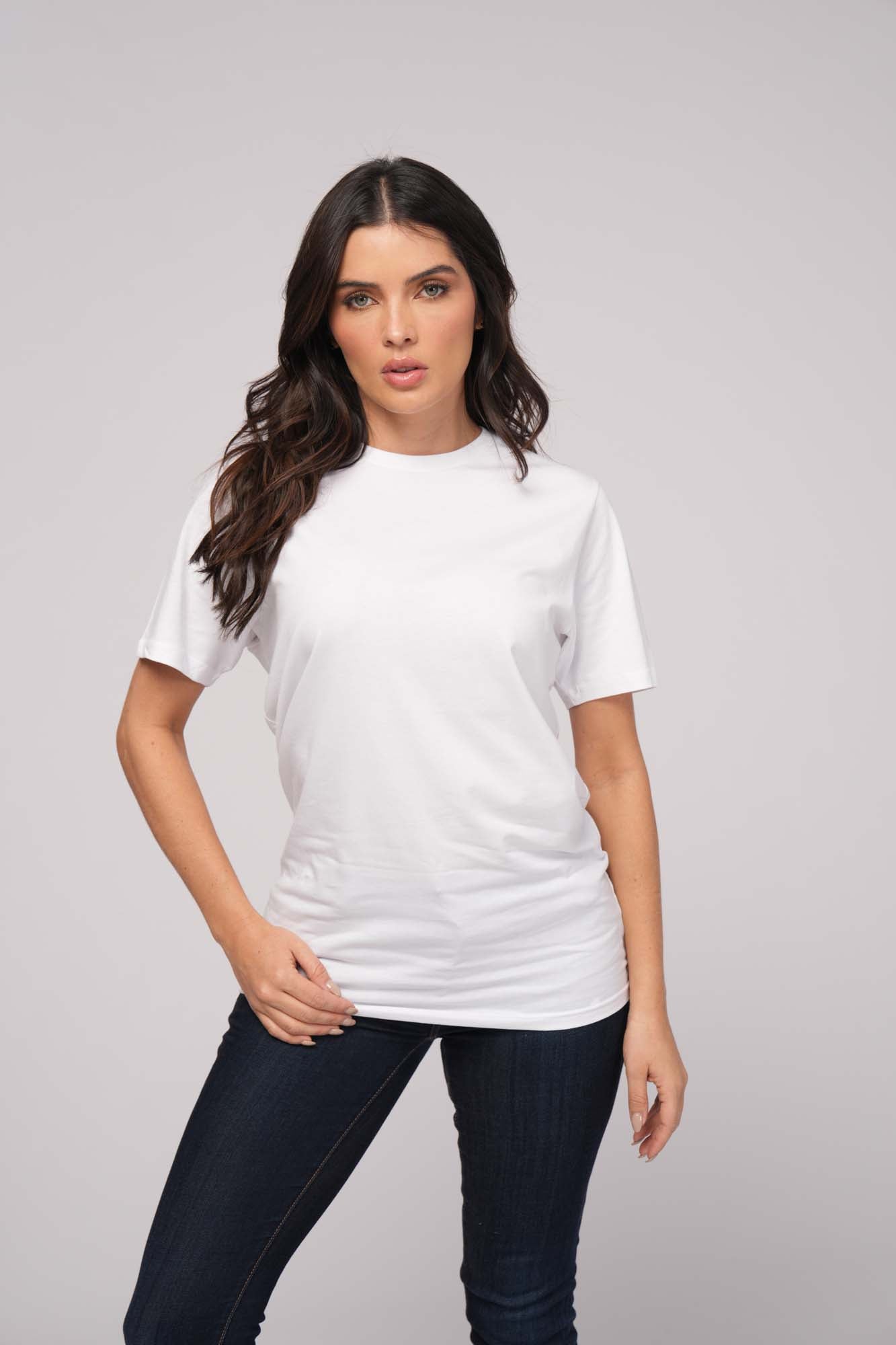 Milltex 900 Unisex Cotton T-Shirt | Lightweight Soft Crew Neck Plain Tee