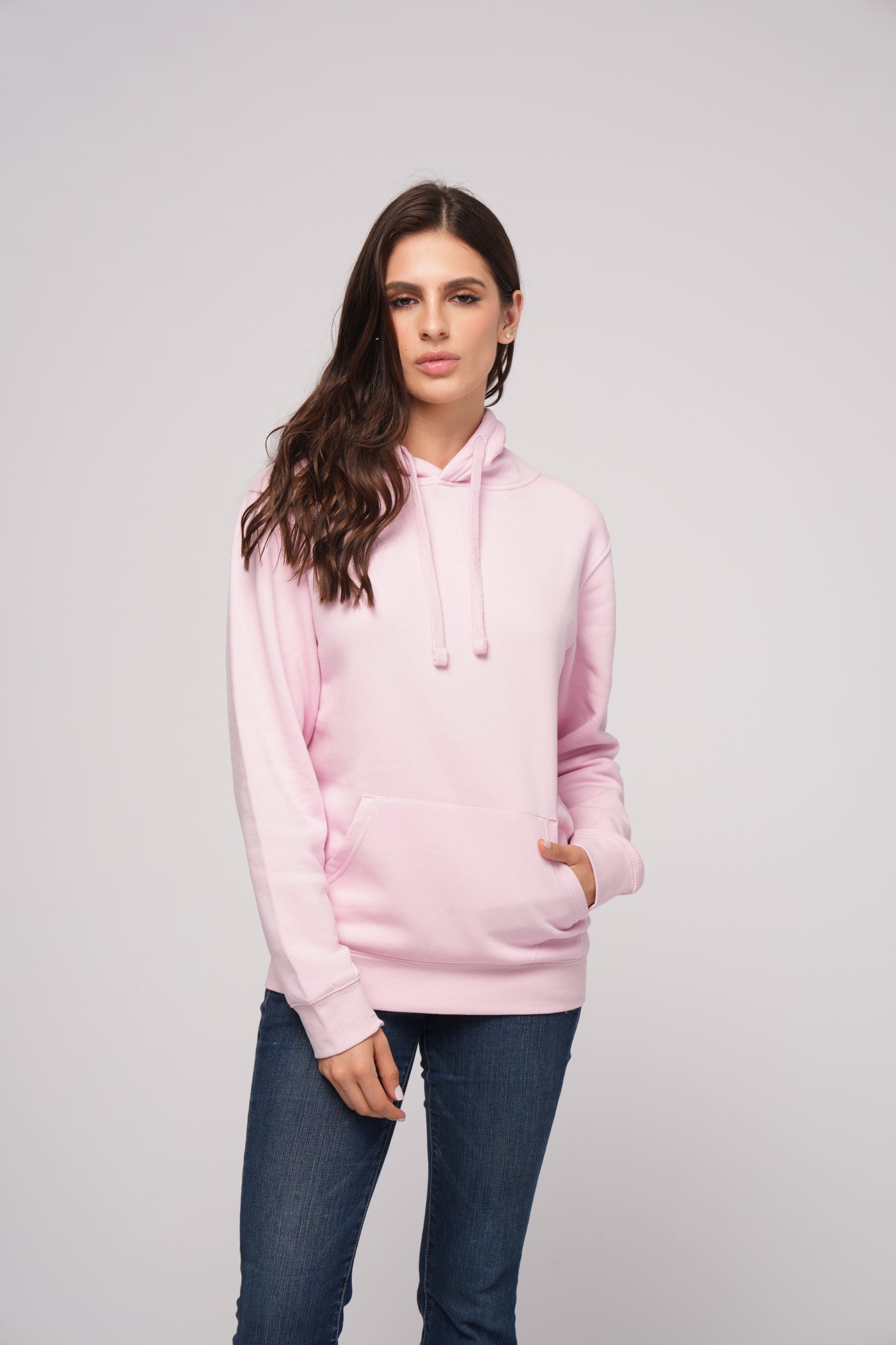 Milltex 717 — Premium Midweight Hoodie with 100% Cotton Print Face