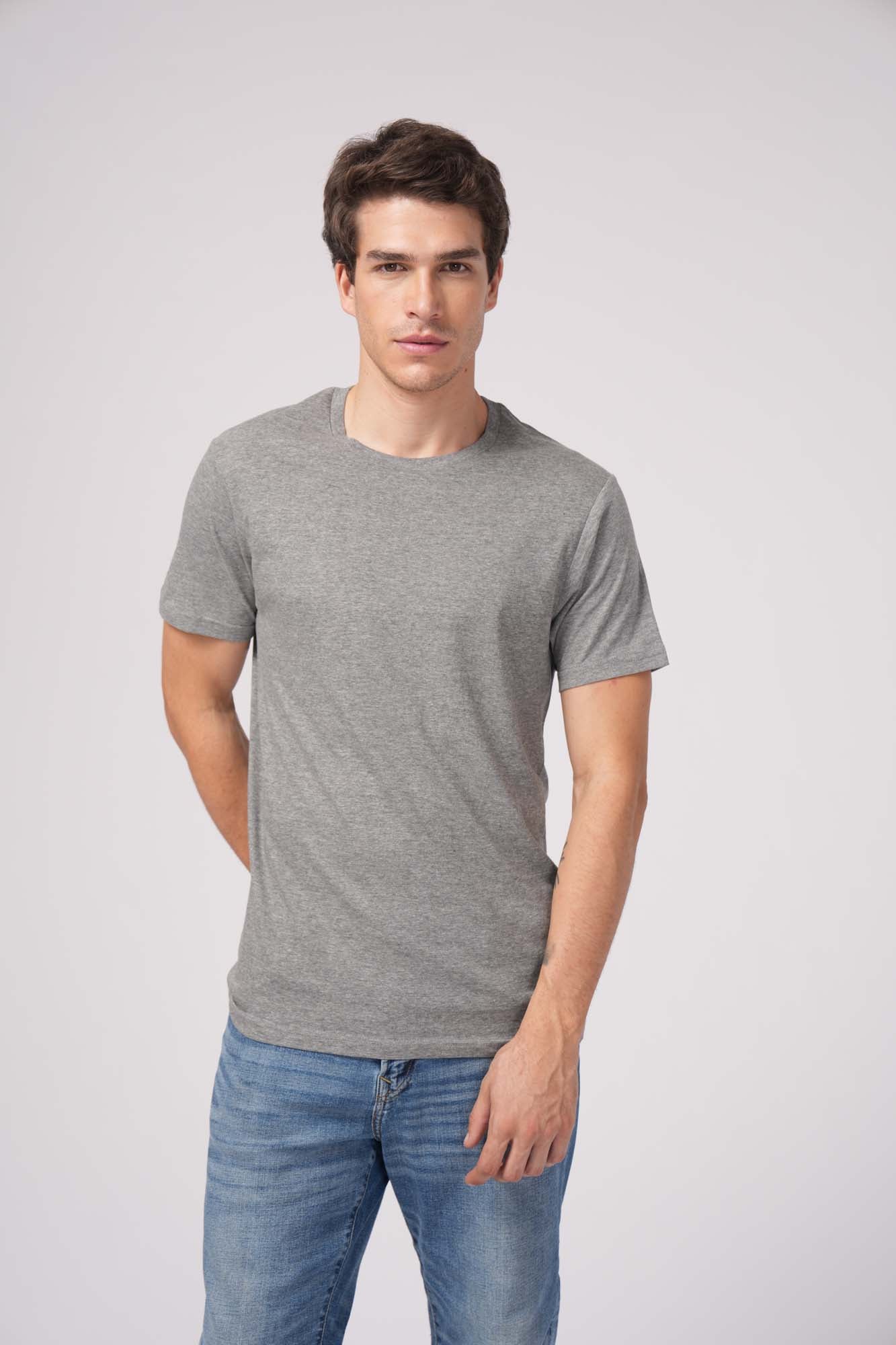 Milltex 900 Unisex Cotton T-Shirt | Lightweight Soft Crew Neck Plain Tee