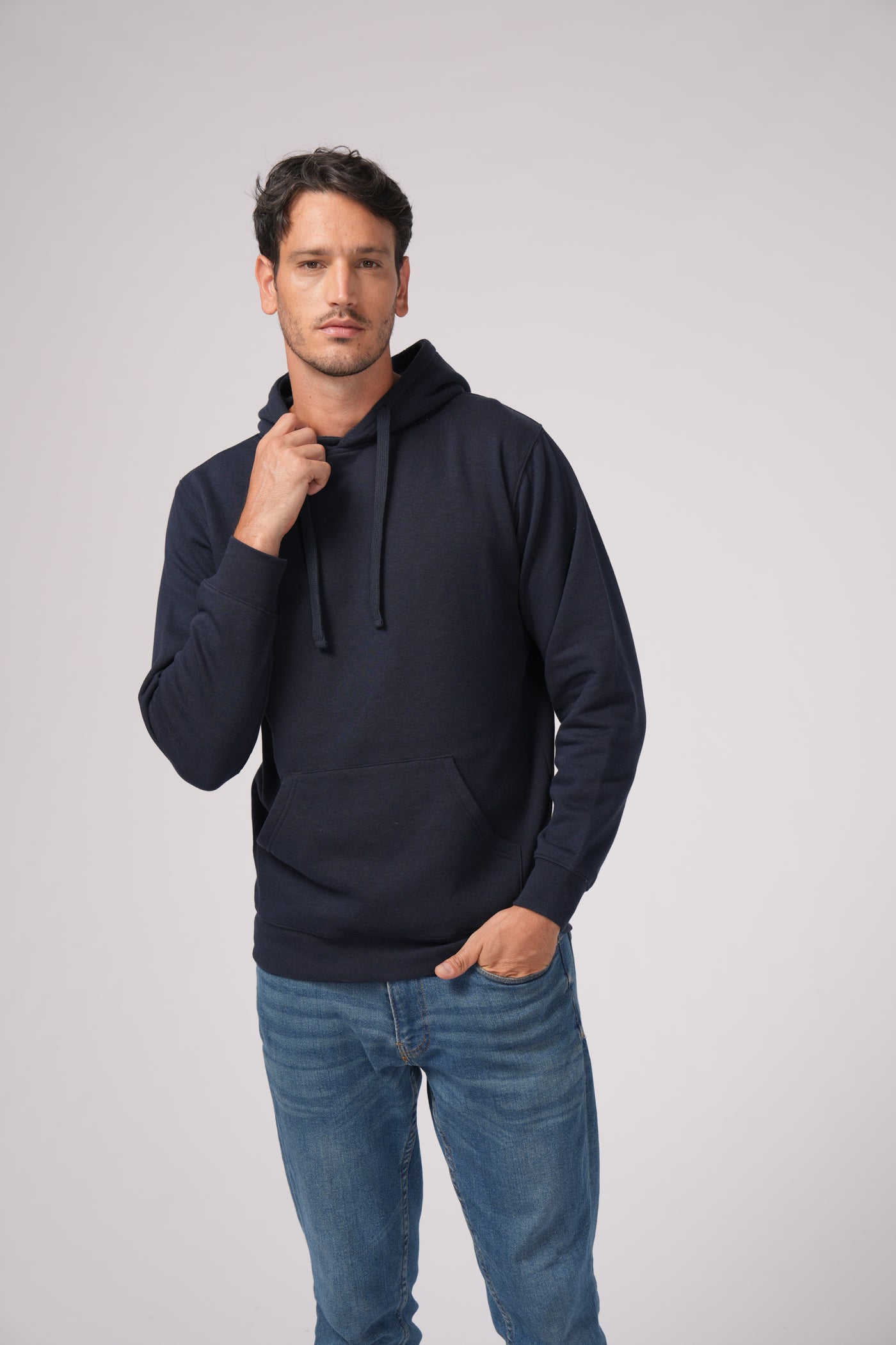 Milltex 717 — Premium Midweight Hoodie with 100% Cotton Print Face