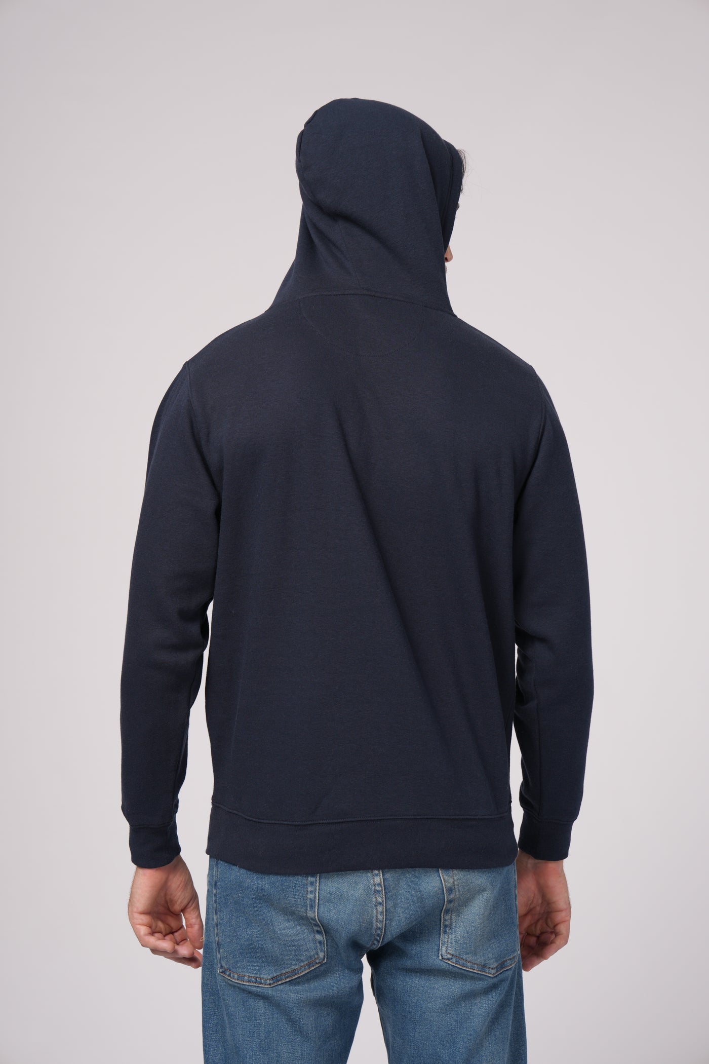 Milltex 717 — Premium Midweight Hoodie with 100% Cotton Print Face