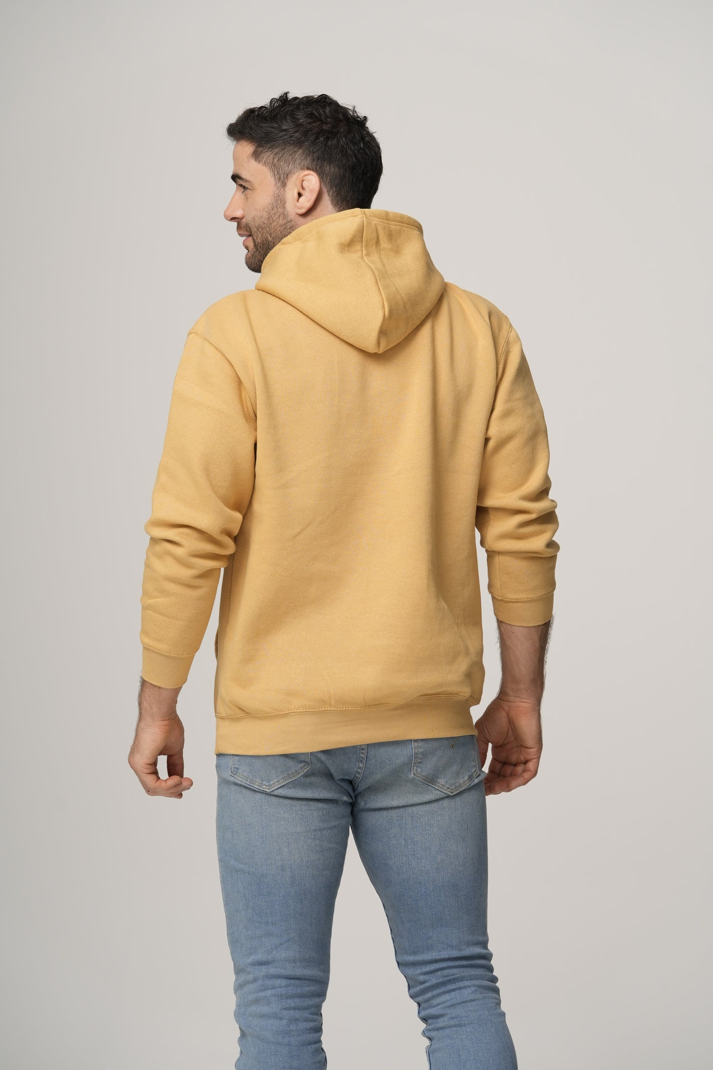 Milltex 717 — Premium Midweight Hoodie with 100% Cotton Print Face