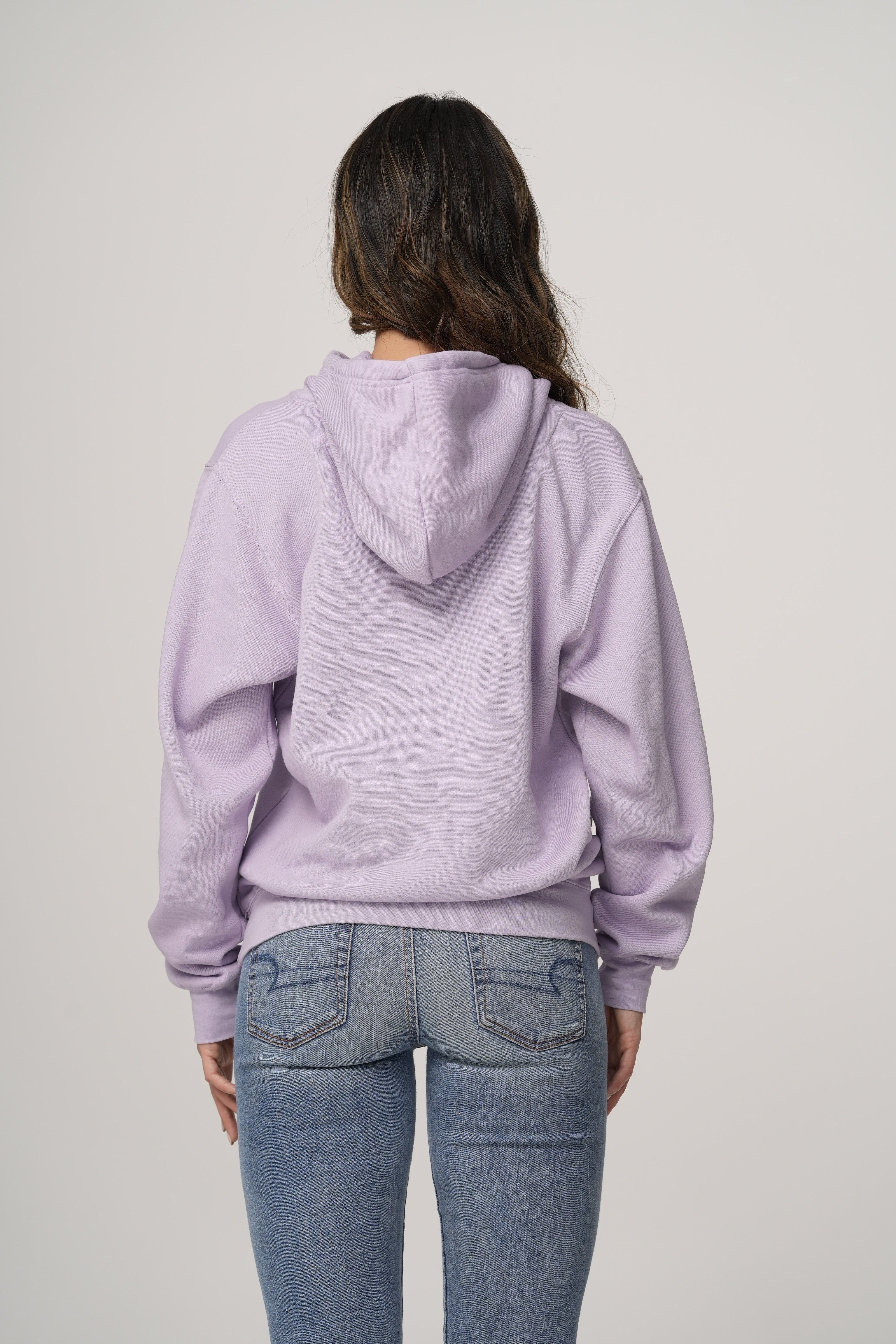 Milltex 717 — Premium Midweight Hoodie with 100% Cotton Print Face