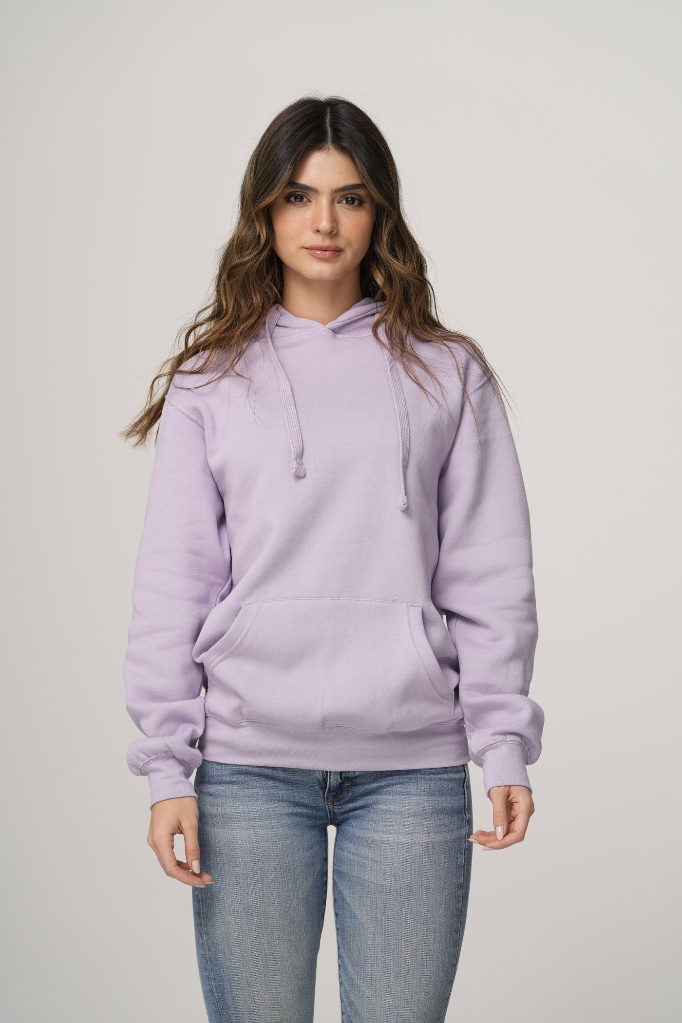 Milltex 717 — Premium Midweight Hoodie with 100% Cotton Print Face