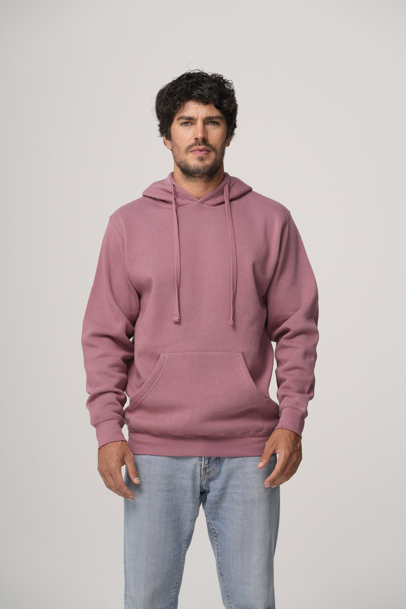 Milltex 717 — Premium Midweight Hoodie with 100% Cotton Print Face