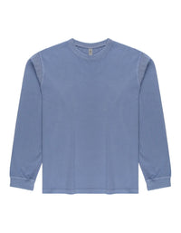 Milltex 401 Unisex Mid Weight Pigment Dyed Long Sleeve Tee