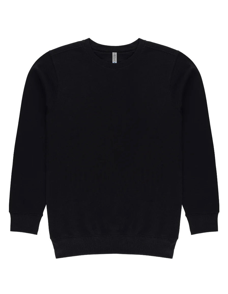 Milltex 303 Unisex Midweight Crewneck Fleece Sweatshirt
