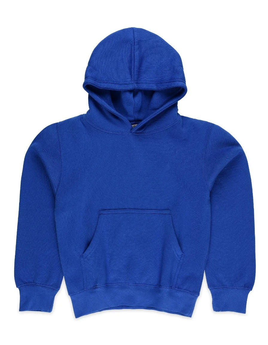 Milltex 517 Youth Unisex Hoodie | Midweight Cotton Blend Pullover Sweatshirt