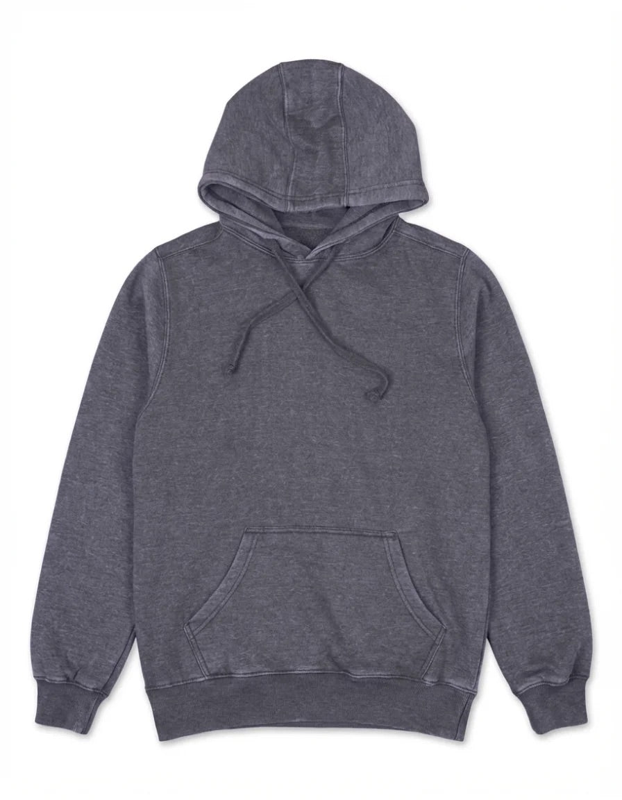 Milltex 617 — Adult Unisex Midweight Vintage Fleece Hoodie