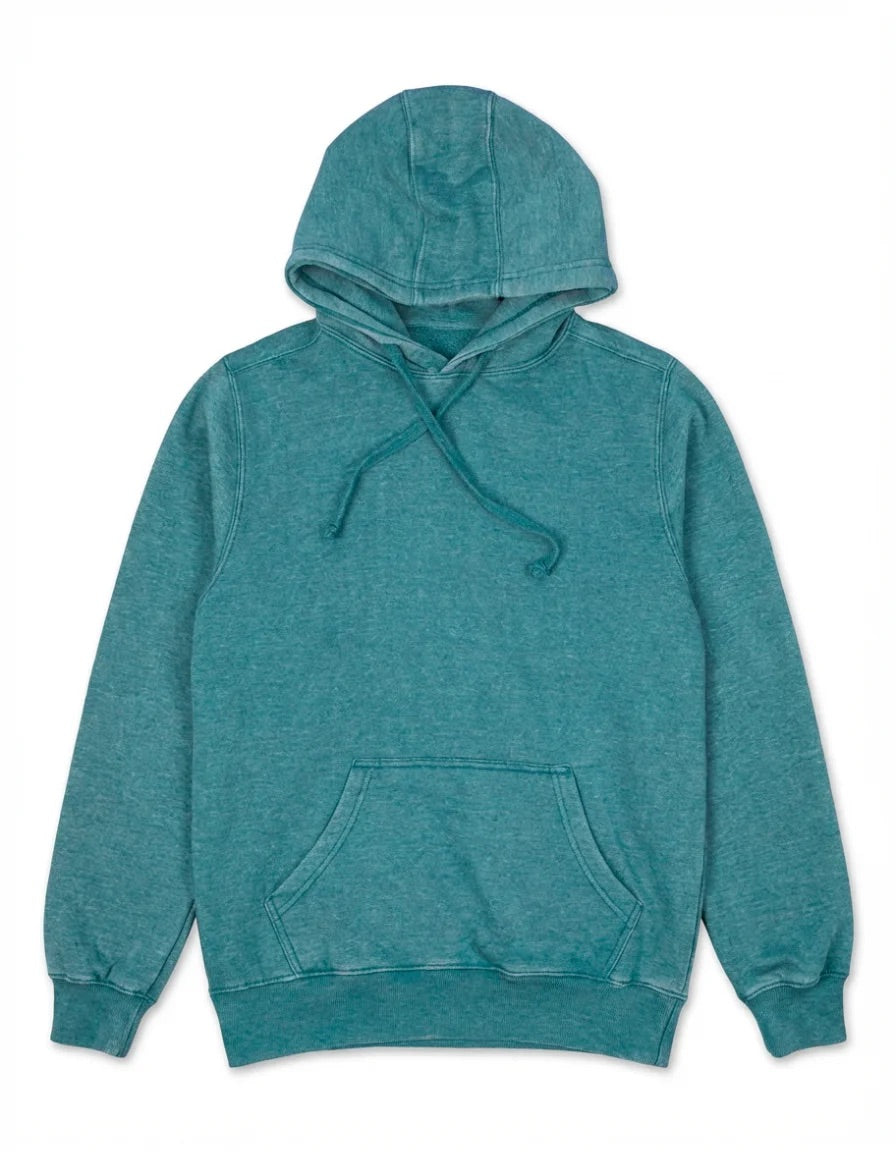 Milltex 617 — Adult Unisex Midweight Vintage Fleece Hoodie