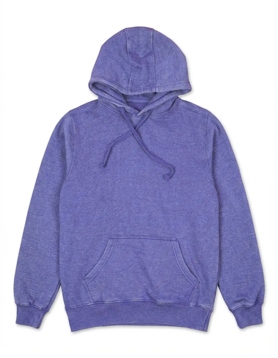 Milltex 617 — Adult Unisex Midweight Vintage Fleece Hoodie