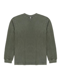 Milltex 401 Unisex Mid Weight Pigment Dyed Long Sleeve Tee