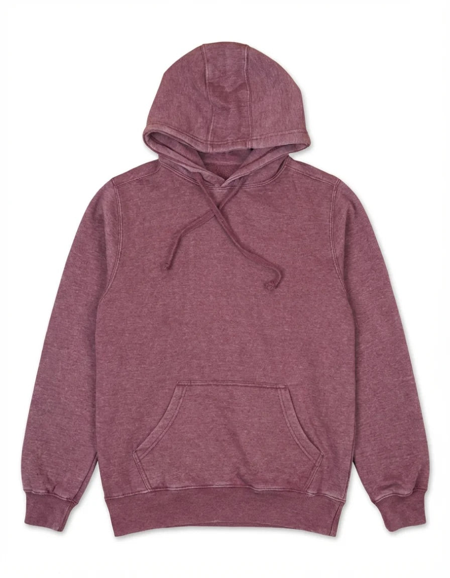 Milltex 617 — Adult Unisex Midweight Vintage Fleece Hoodie