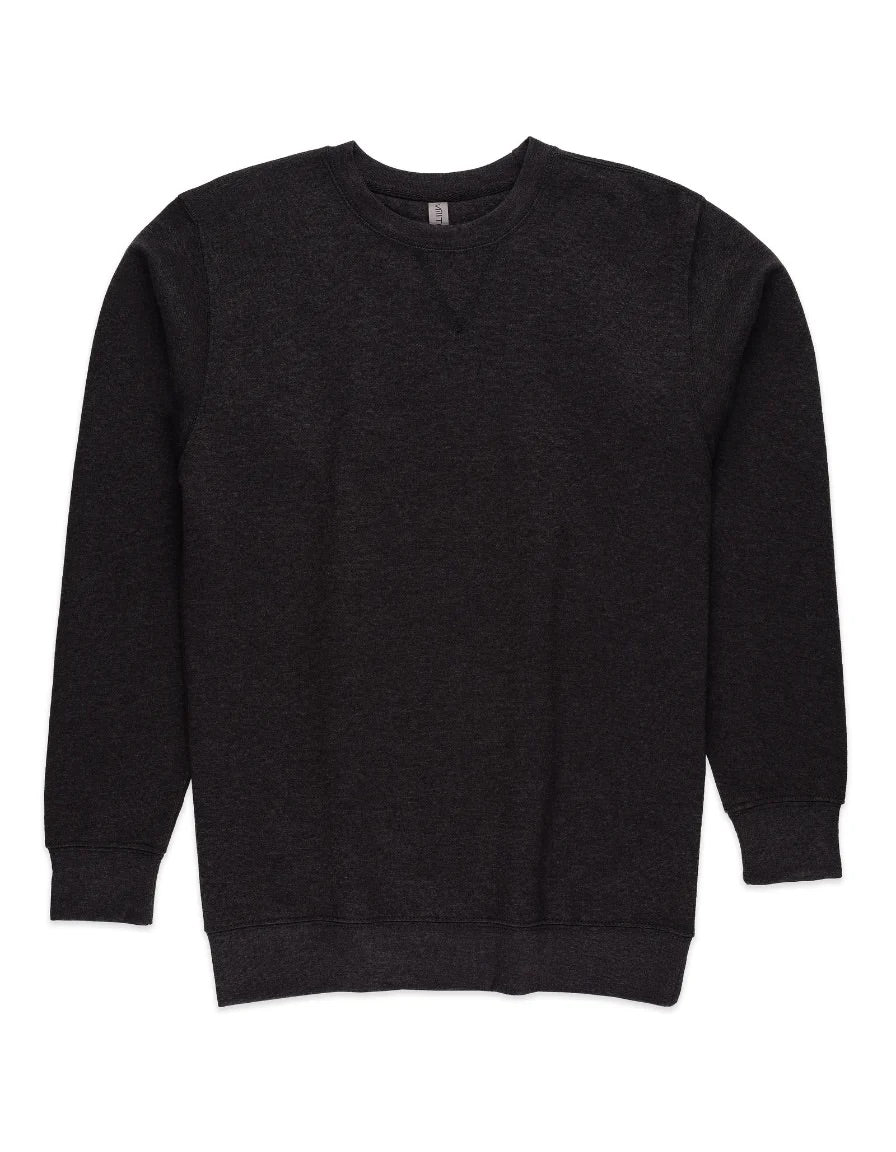 Milltex 303 Unisex Midweight Crewneck Fleece Sweatshirt