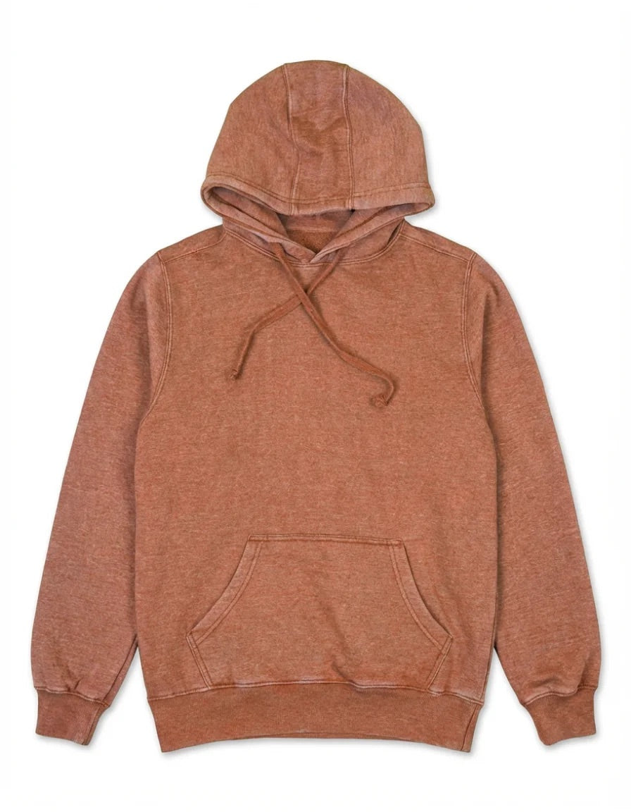 Milltex 617 — Adult Unisex Midweight Vintage Fleece Hoodie