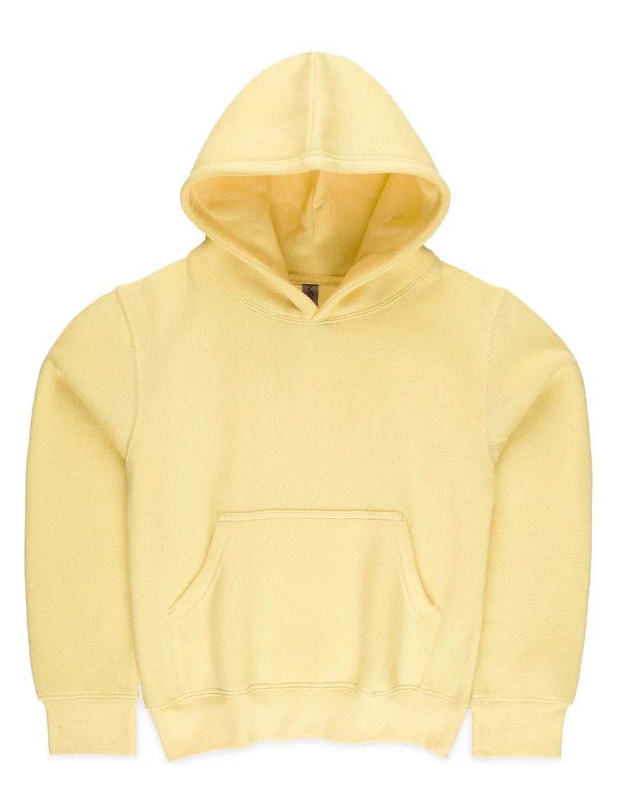 Milltex 517 Youth Unisex Hoodie | Midweight Cotton Blend Pullover Sweatshirt