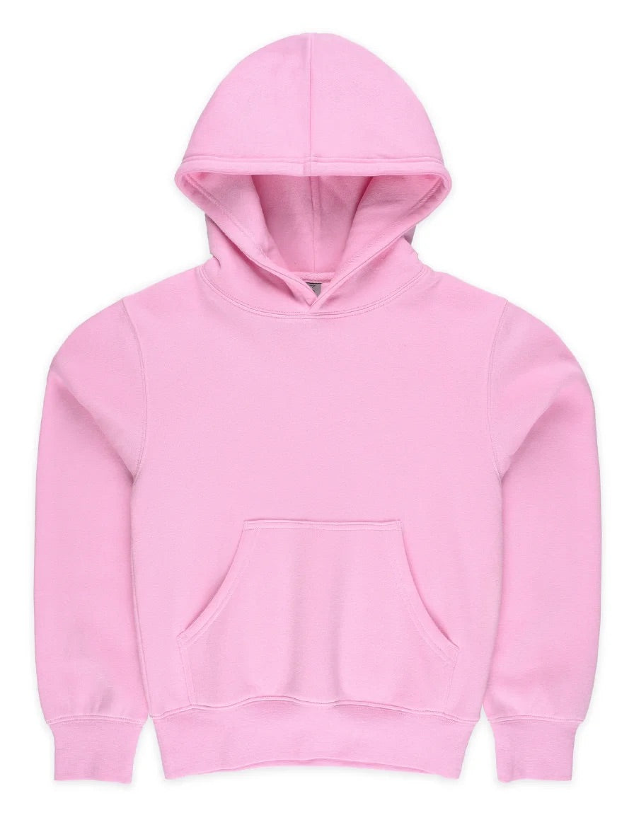 Milltex 517 Youth Unisex Hoodie | Midweight Cotton Blend Pullover Sweatshirt