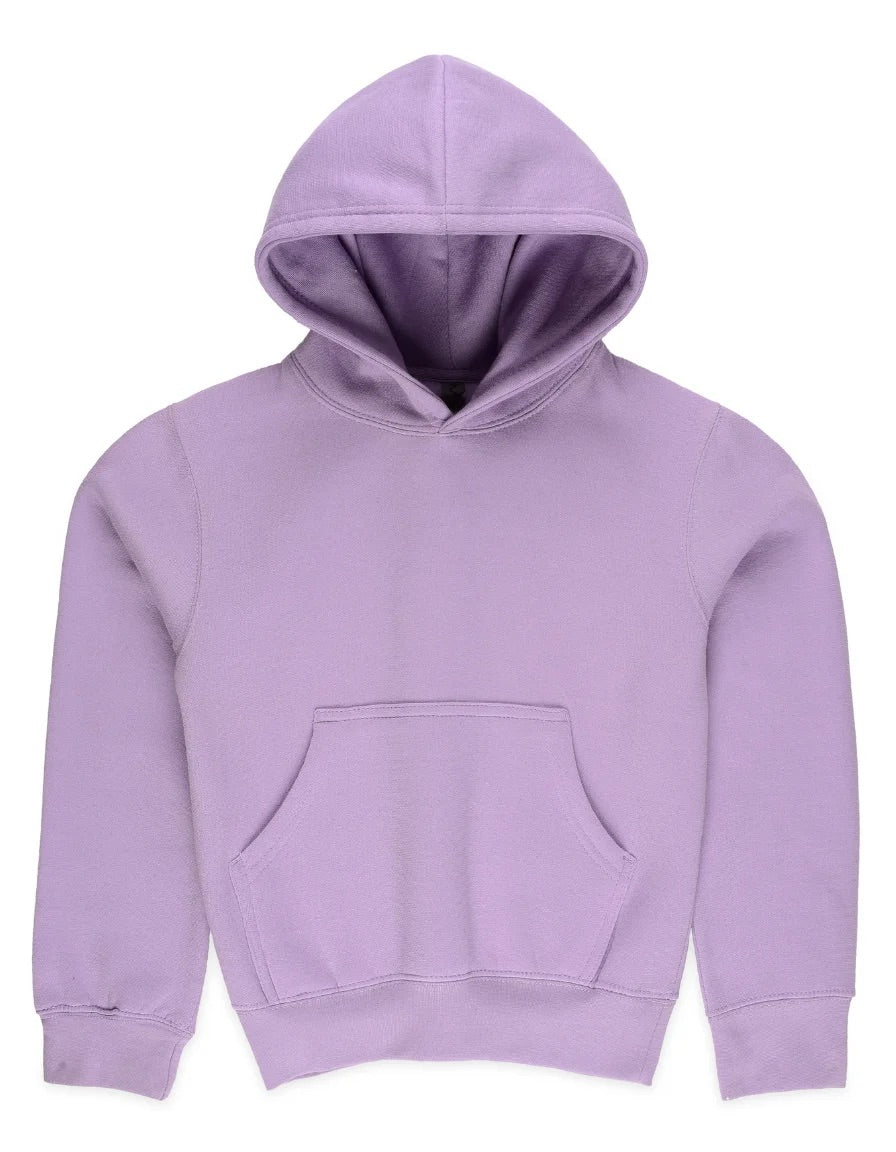 Milltex 517 Youth Unisex Hoodie | Midweight Cotton Blend Pullover Sweatshirt