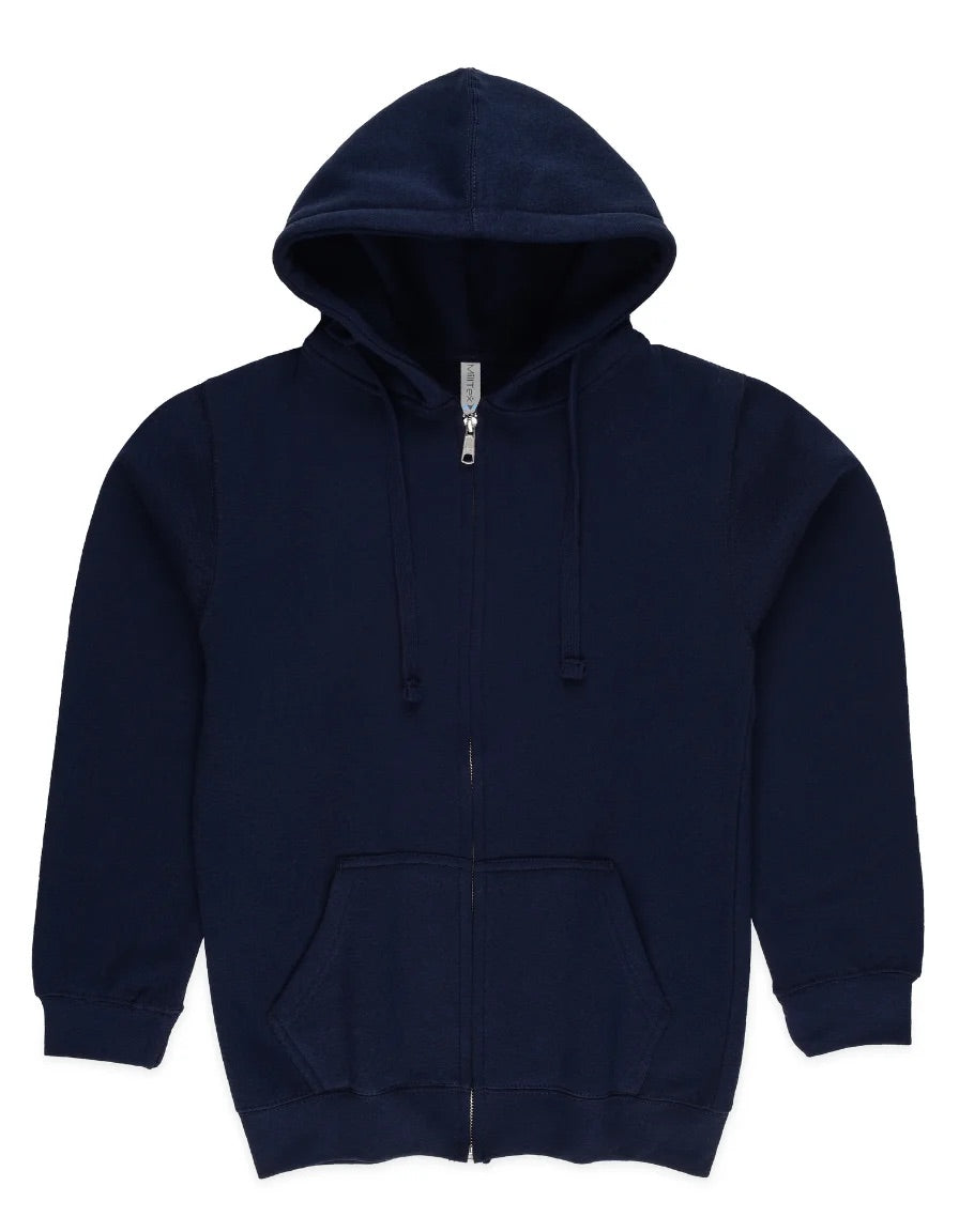 Milltex 750 Adult Unisex Mid Weight Classic Zipper Hoodie