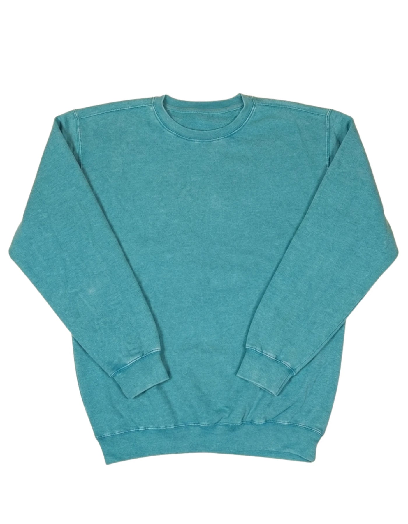 Milltex 603 Unisex Vintage Fleece Textured Crewneck Sweatshirt