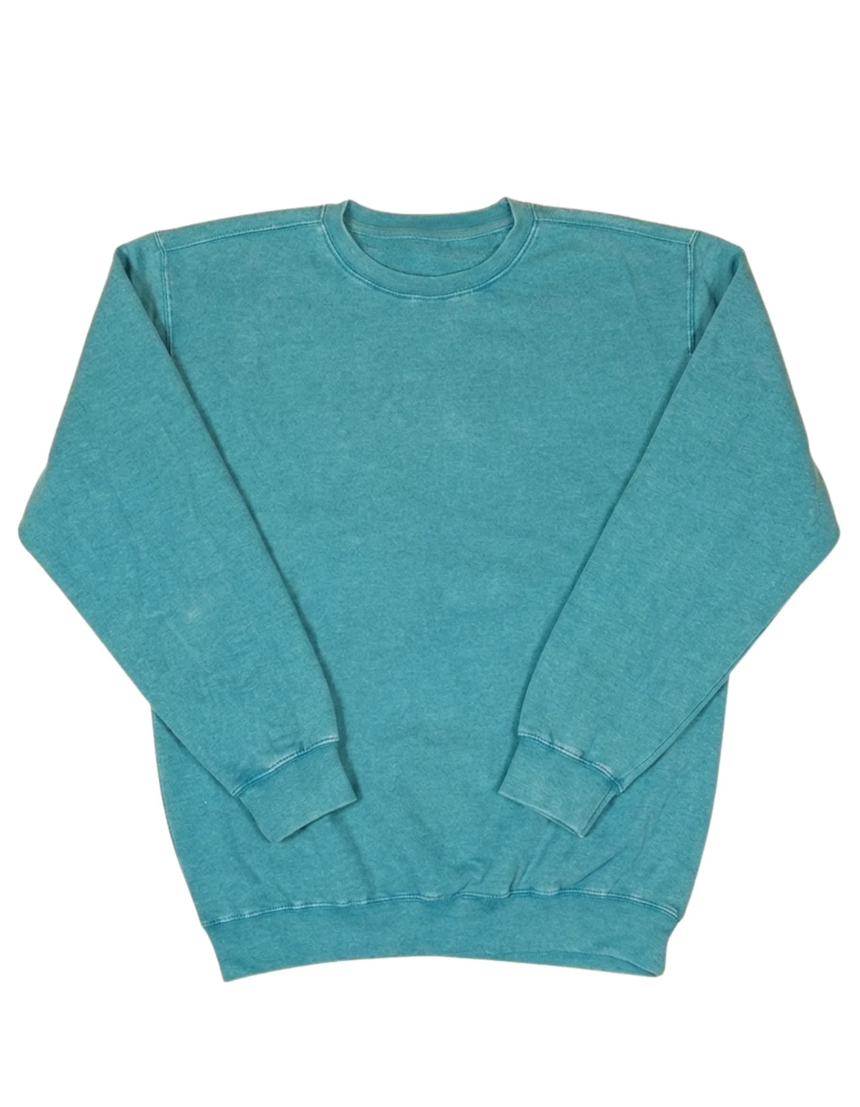 Milltex 603 Unisex Vintage Fleece Textured Crewneck Sweatshirt