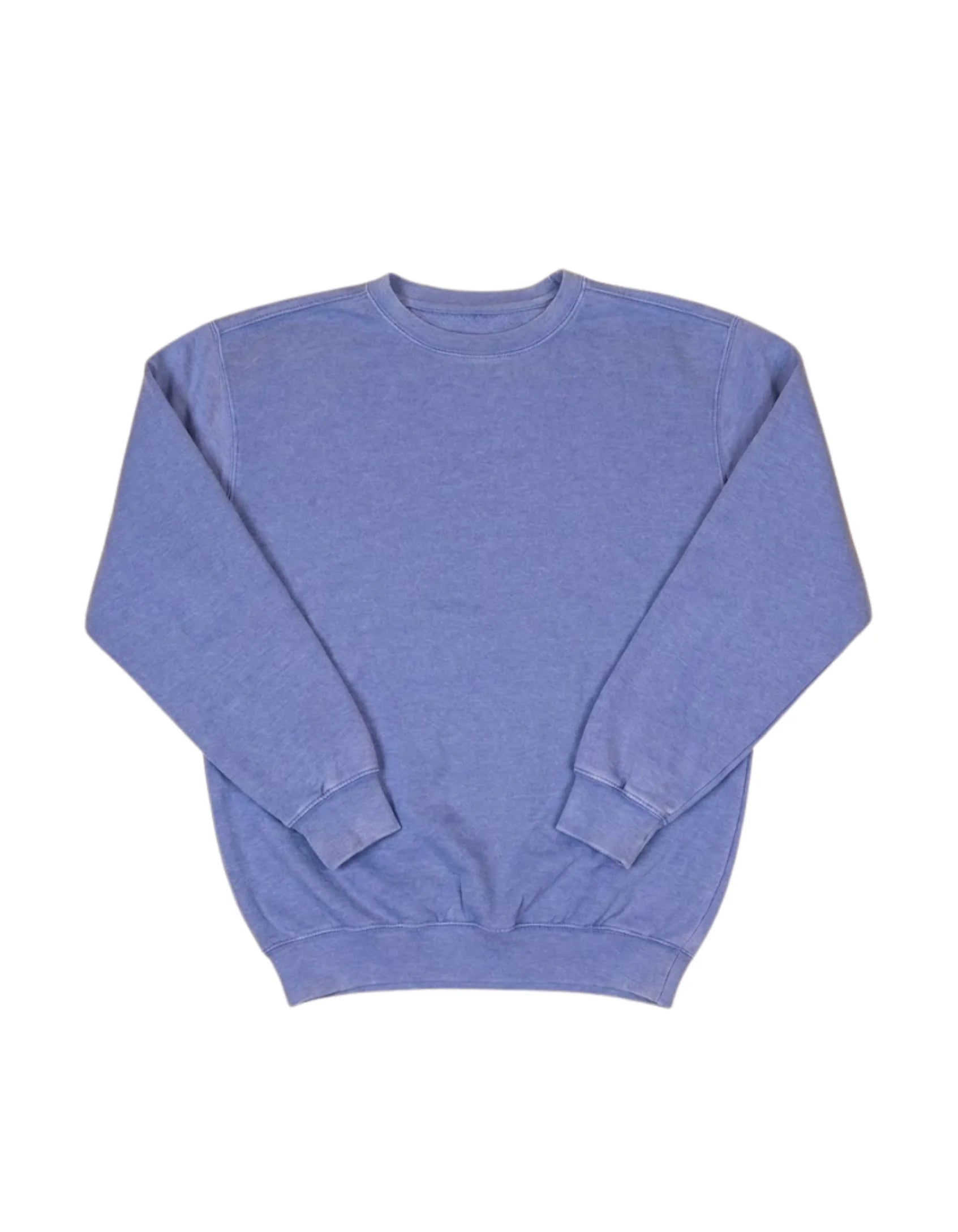 Milltex 603 Unisex Vintage Fleece Textured Crewneck Sweatshirt