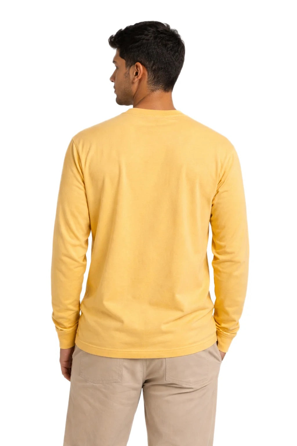 Milltex 401 Unisex Mid Weight Pigment Dyed Long Sleeve Tee