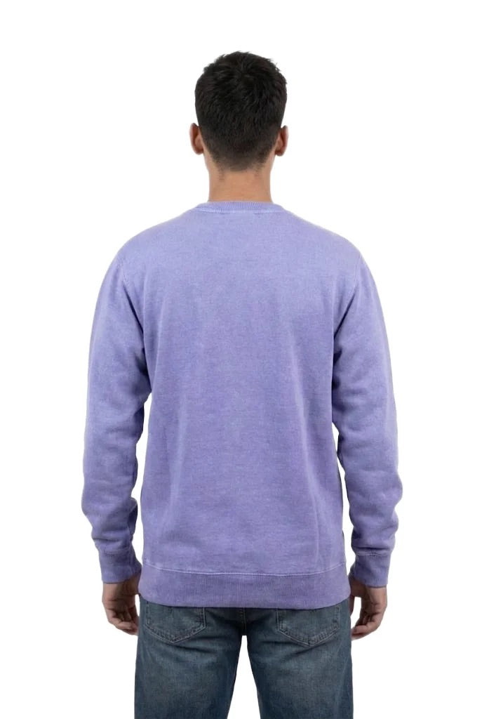 Milltex 603 Unisex Vintage Fleece Textured Crewneck Sweatshirt
