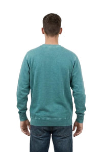 Milltex 603 Unisex Vintage Fleece Textured Crewneck Sweatshirt