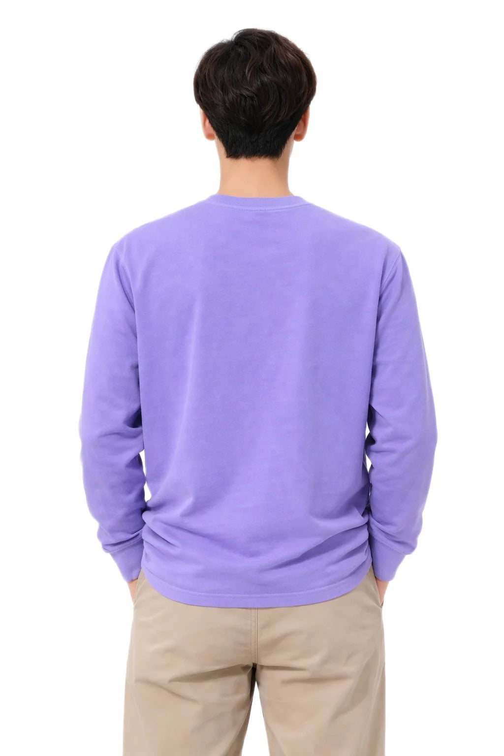 Milltex 401 Unisex Mid Weight Pigment Dyed Long Sleeve Tee