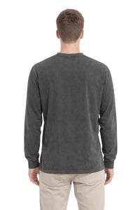 Milltex 401 Unisex Mid Weight Pigment Dyed Long Sleeve Tee