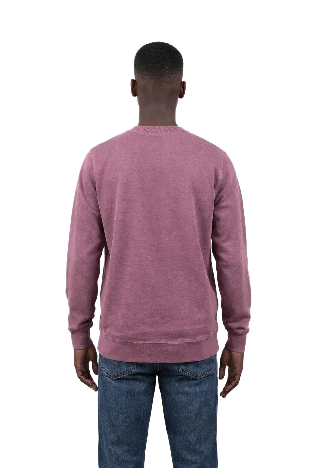 Milltex 603 Unisex Vintage Fleece Textured Crewneck Sweatshirt