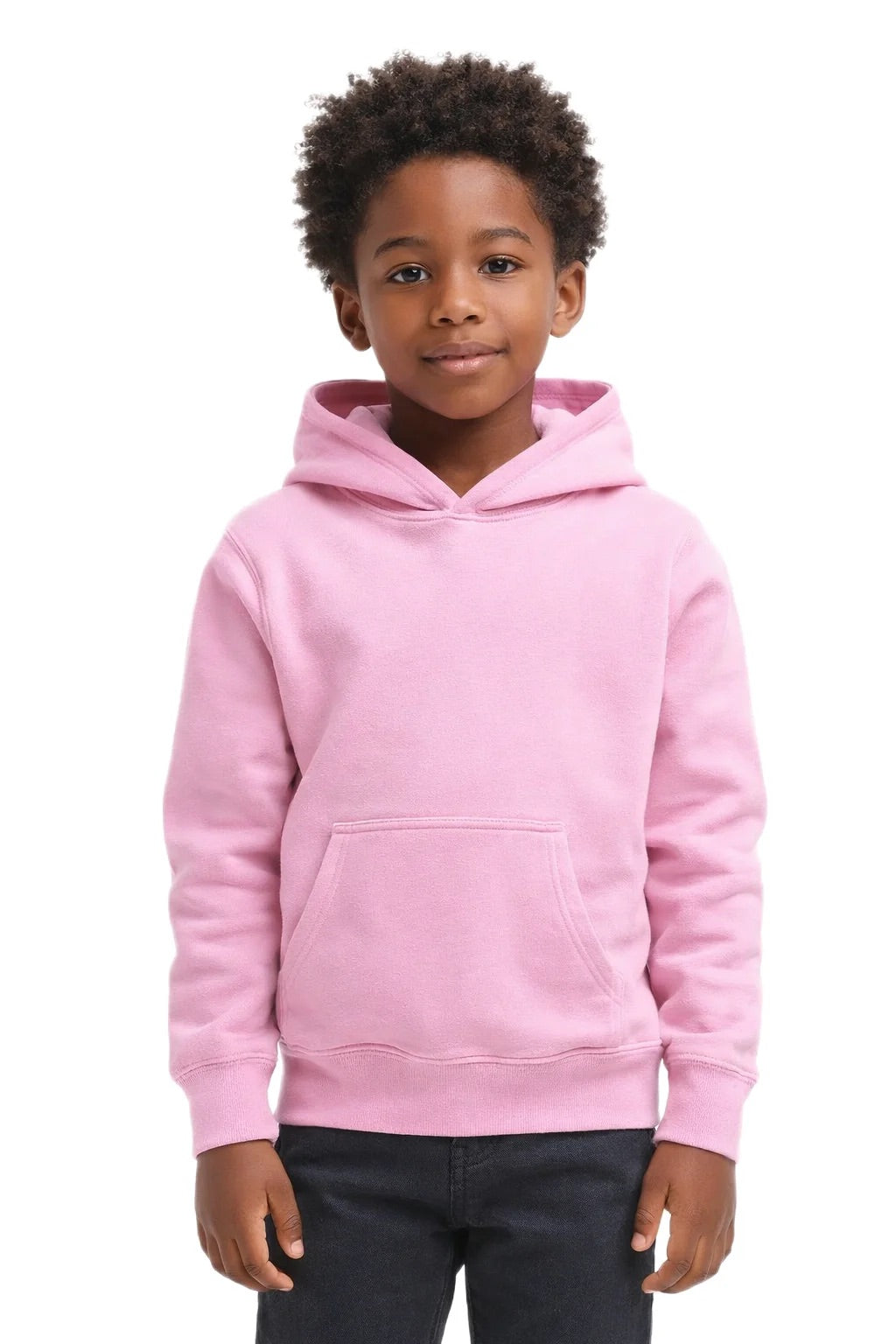 Milltex 517 Youth Unisex Hoodie | Midweight Cotton Blend Pullover Sweatshirt
