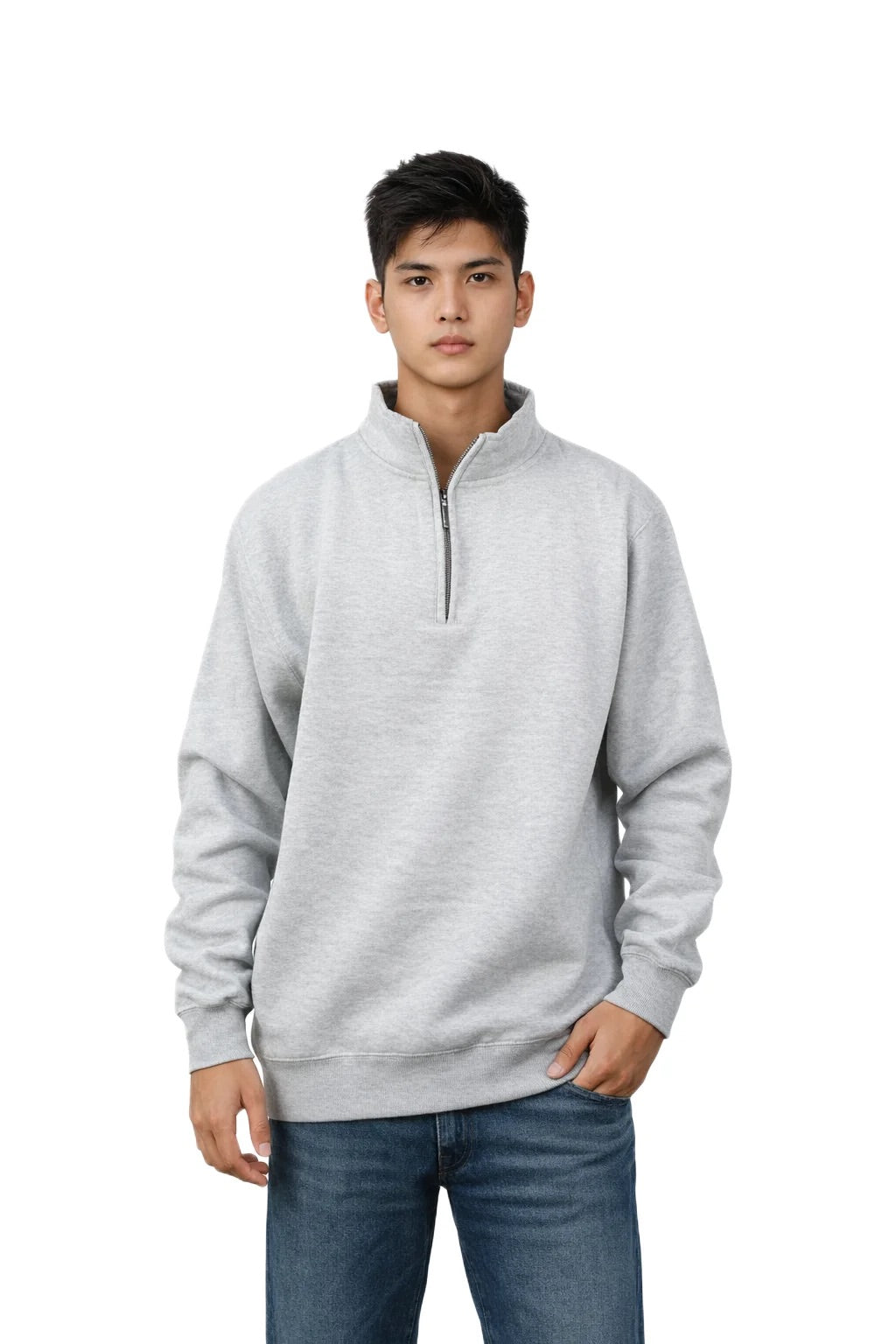 Milltex 935 Unisex Heavy Weight Quarter Zip Jacket