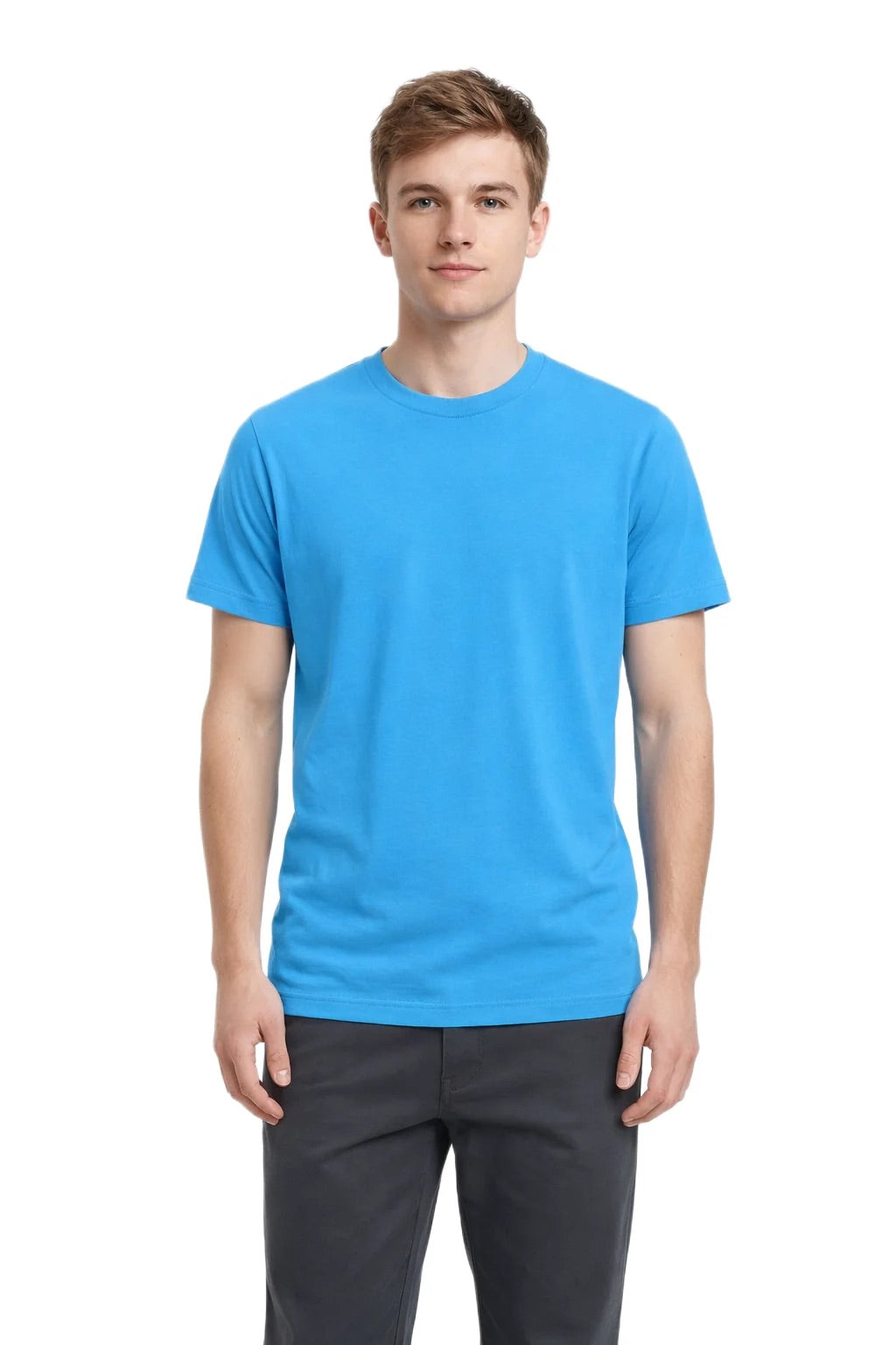 Milltex 300 Cotton T-Shirt for Men & Women | Lightweight Soft Crewneck Tee