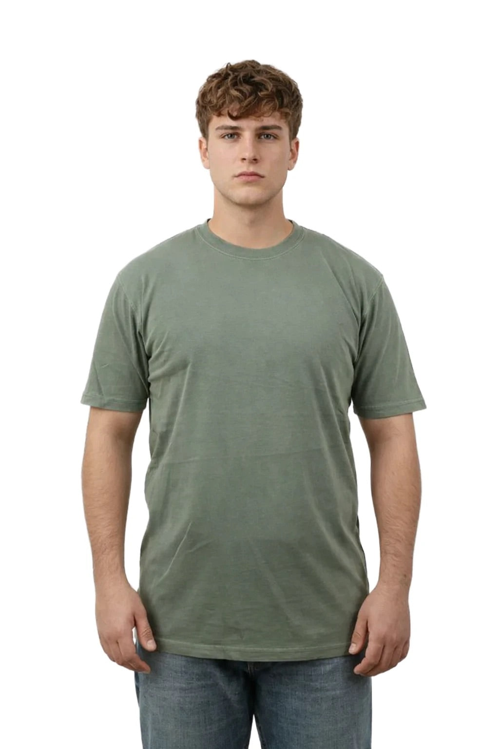 Milltex 400 Unisex Mid Weight Short Sleeve Pigment Dyed Tee