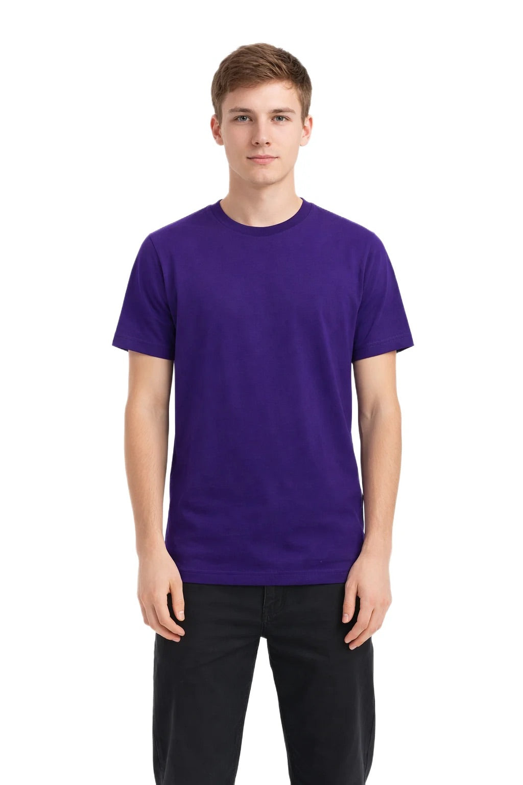Milltex 300 Cotton T-Shirt for Men & Women | Lightweight Soft Crewneck Tee