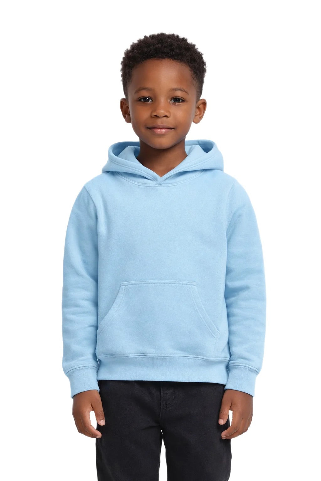 Milltex 517 Youth Unisex Hoodie | Midweight Cotton Blend Pullover Sweatshirt