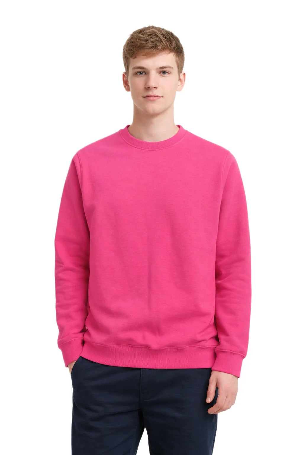 Milltex 303 Unisex Midweight Crewneck Fleece Sweatshirt