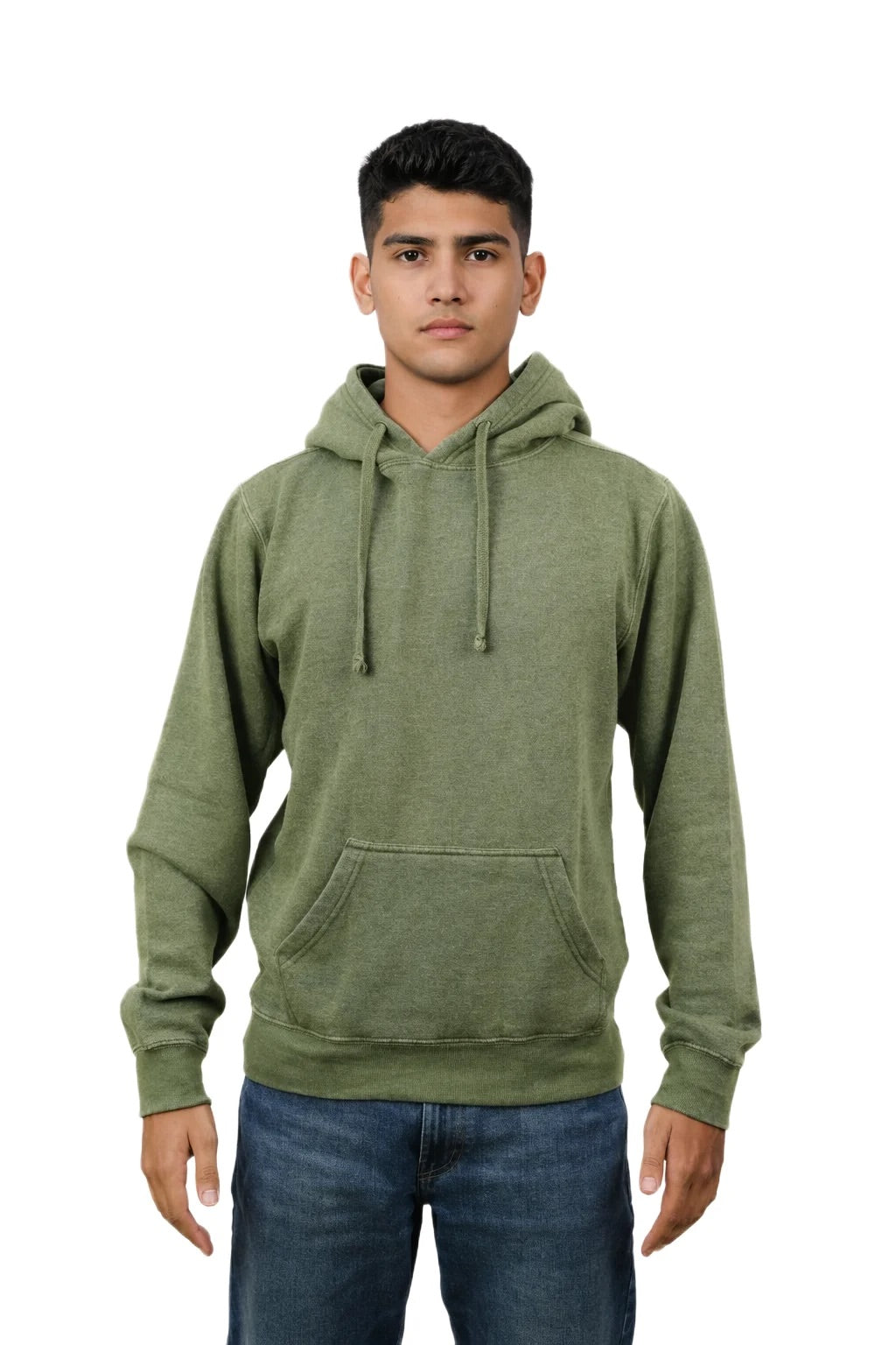 Milltex 617 — Adult Unisex Midweight Vintage Fleece Hoodie