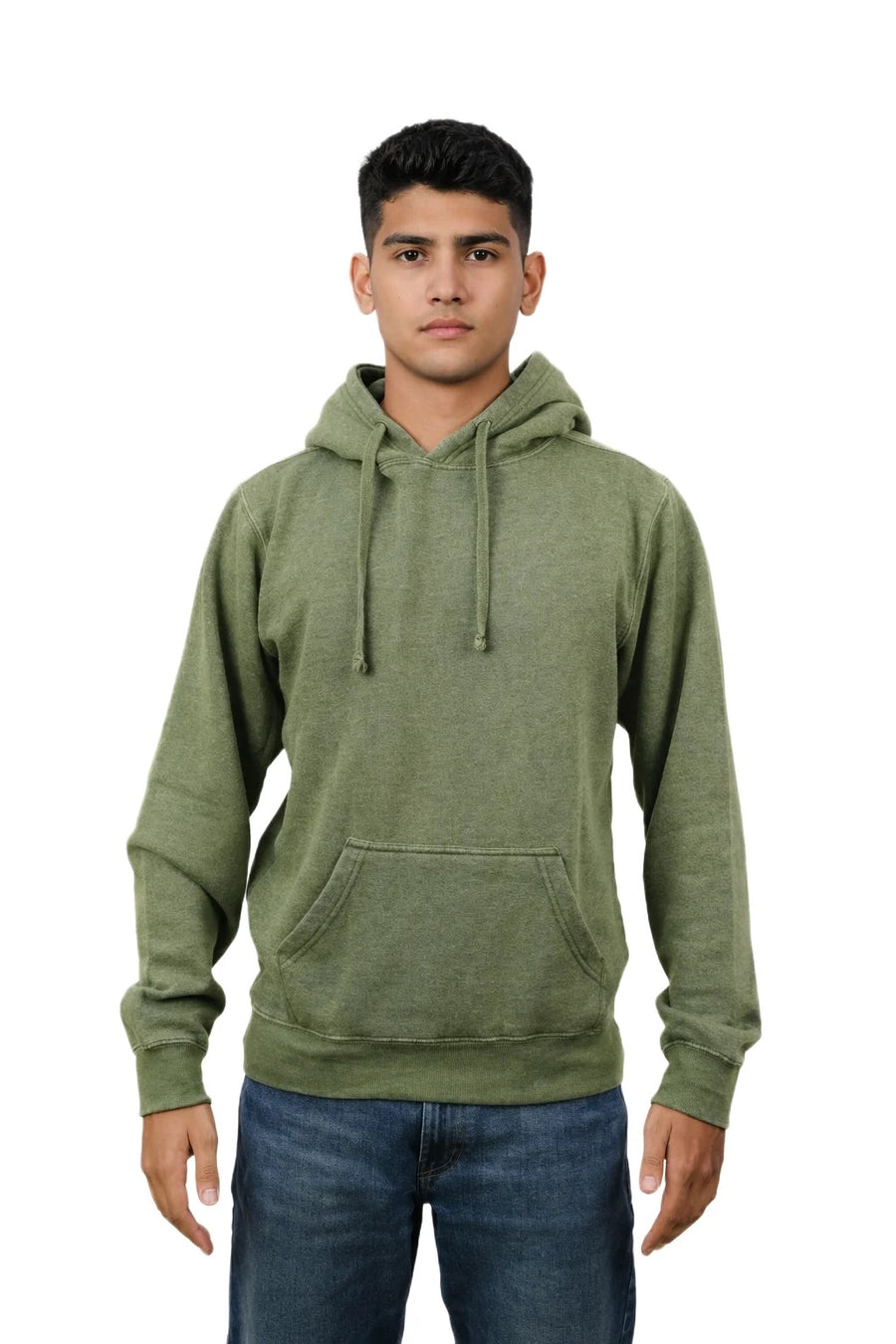 Milltex 617 — Adult Unisex Midweight Vintage Fleece Hoodie