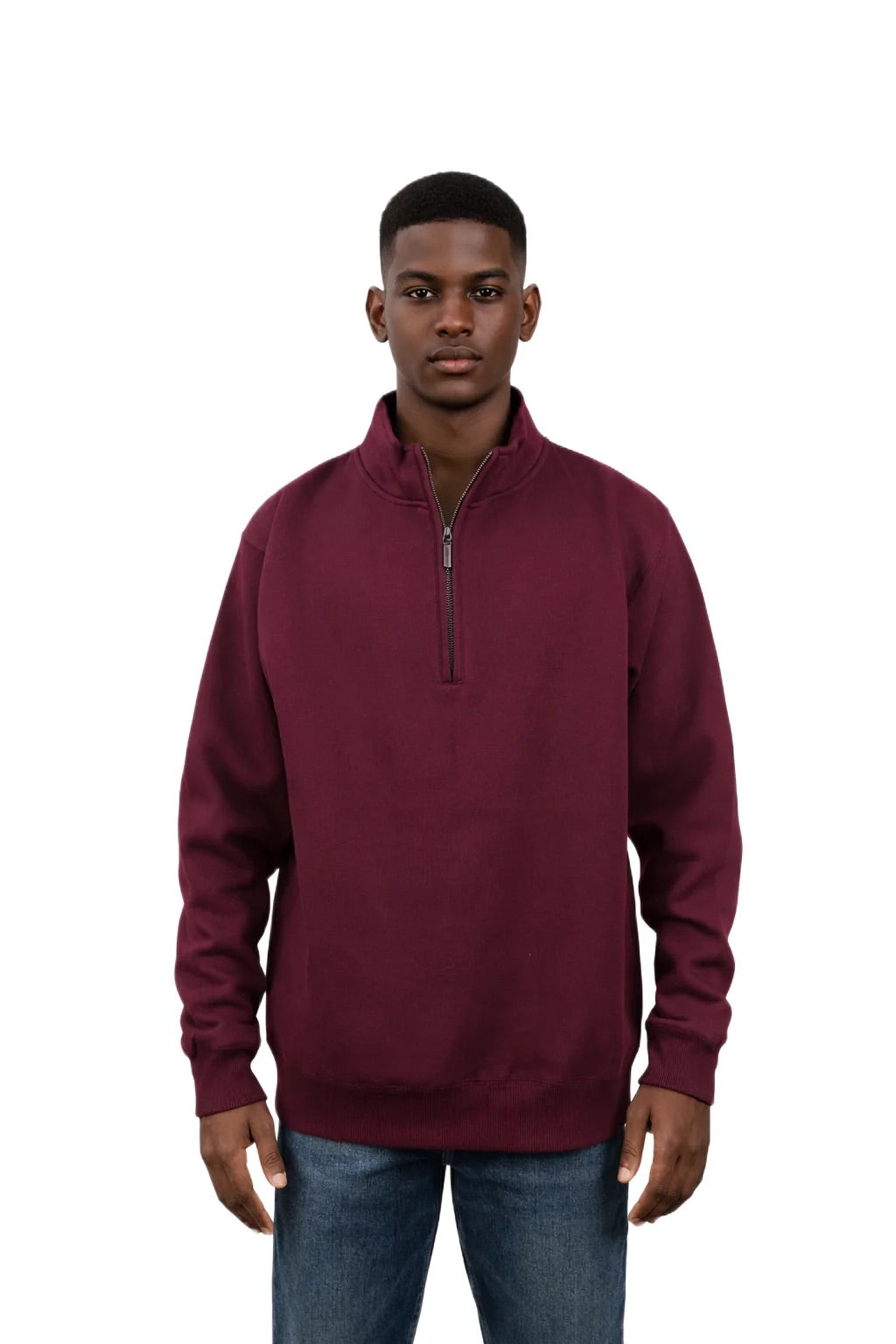 Milltex 935 Unisex Heavy Weight Quarter Zip Jacket