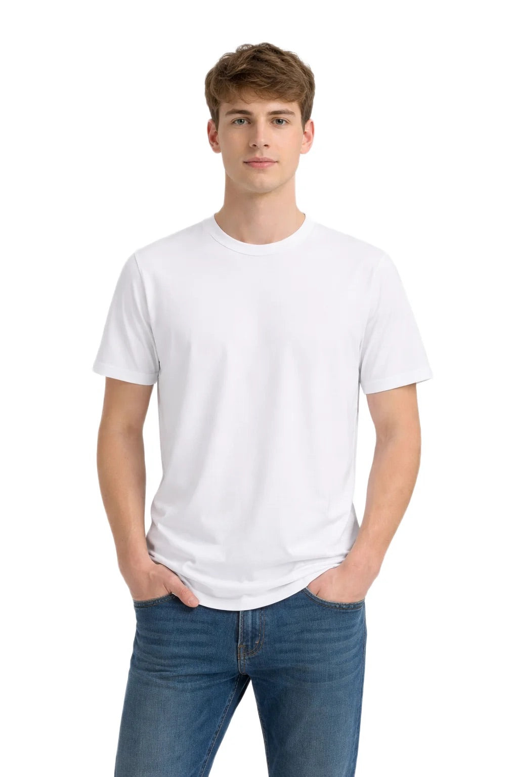 Milltex 300 Cotton T-Shirt for Men & Women | Lightweight Soft Crewneck Tee