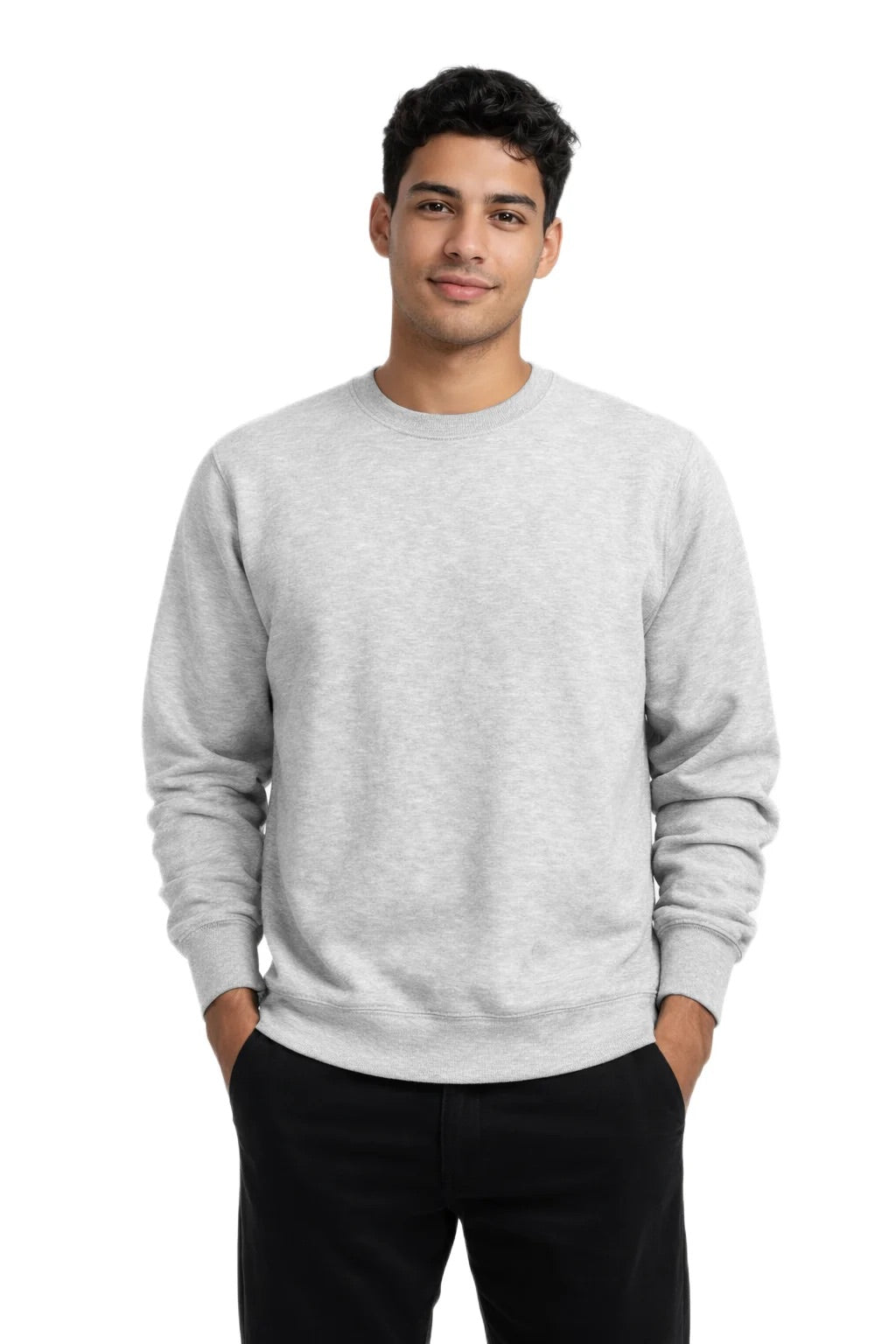Milltex 303 Unisex Midweight Crewneck Fleece Sweatshirt
