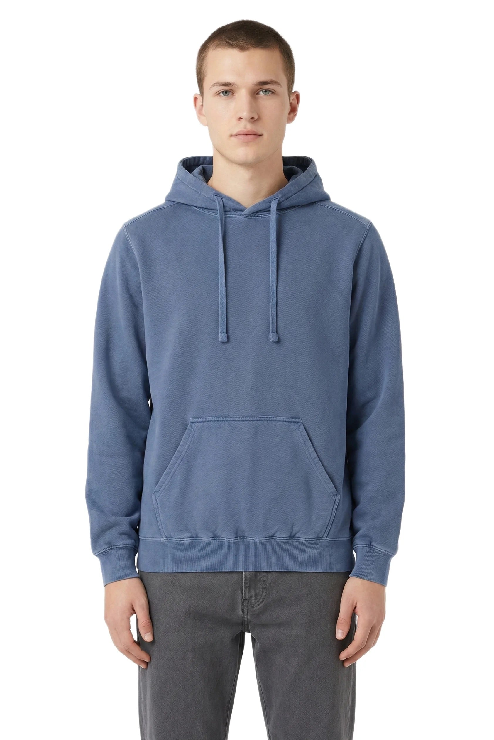 Milltex 417 Adult Unisex Heavyweight Plain Hoodie