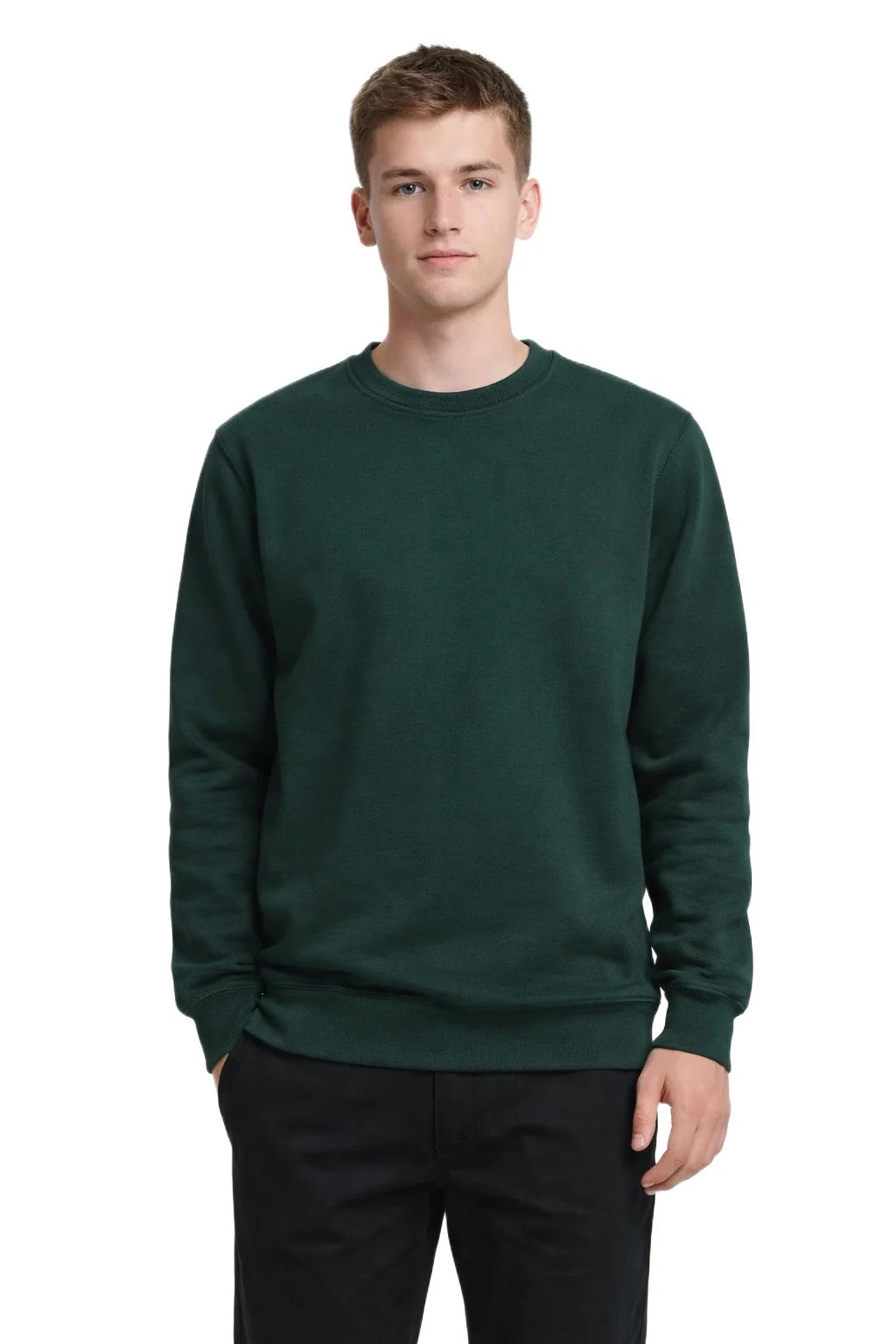 Milltex 303 Unisex Midweight Crewneck Fleece Sweatshirt
