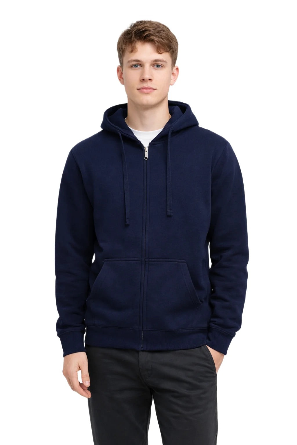 Milltex 750 Adult Unisex Mid Weight Classic Zipper Hoodie